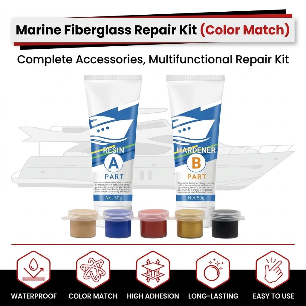 Marine Fiberglass Repair Kit