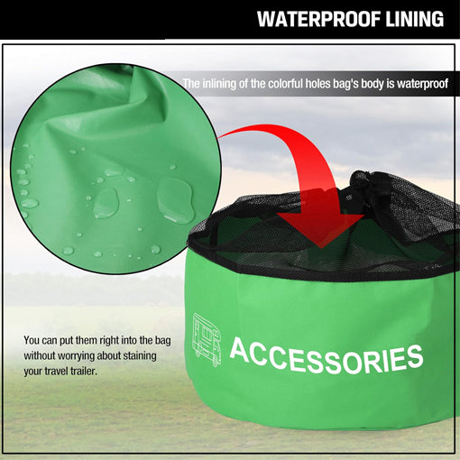 4-Pack Waterproof RV Hose Bag Storage