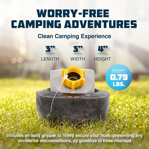 RV Gray Water Seal Sewer Fitting