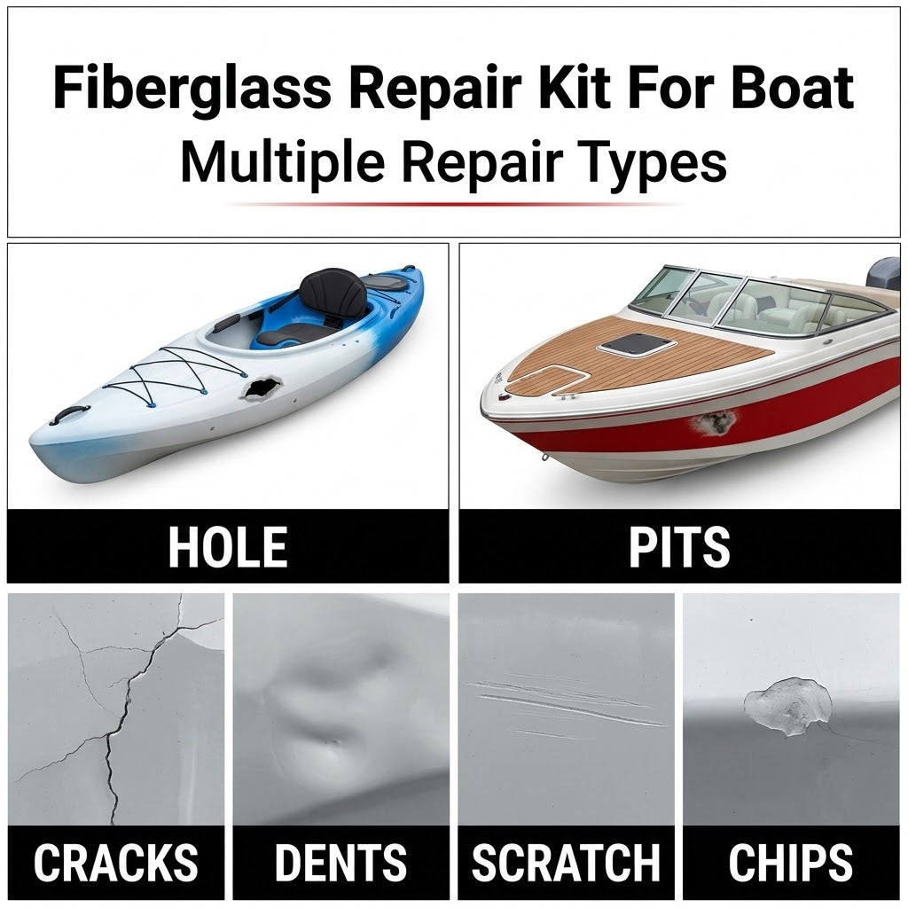Marine Fiberglass Repair Kit