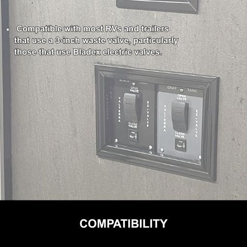 RV Electric Waste Valve System