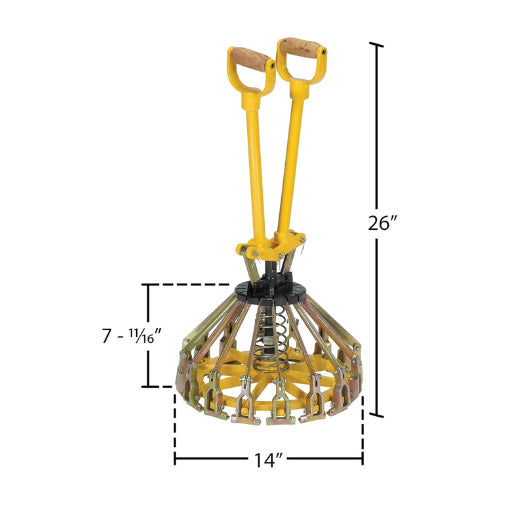 Steel Pail Lid Closing Tool