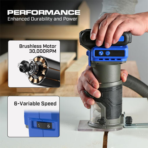 20V Cordless Router Tool