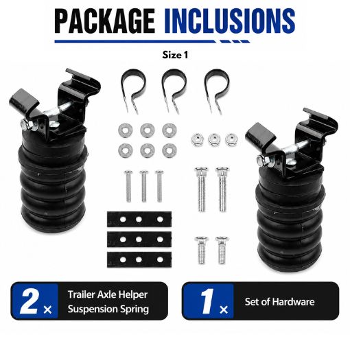 Trailer Axle Helper Suspension Spring Set