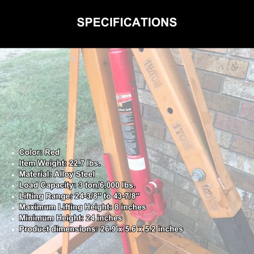 Hydraulic Long Ram Jack