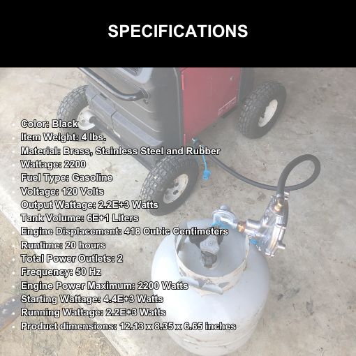 Propane, Natural Gas, Gasoline Tri-Fuel Conversion Kit