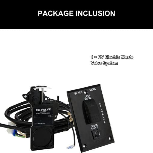RV Electric Waste Valve System