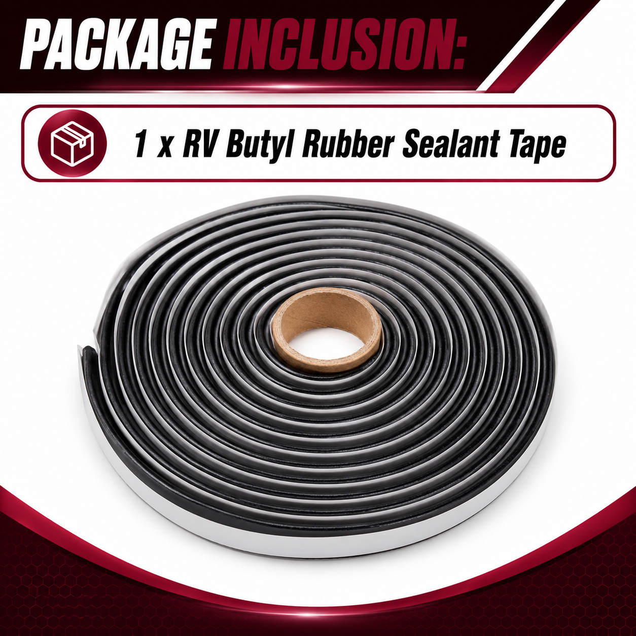 RV Butyl Rubber Sealant Tape