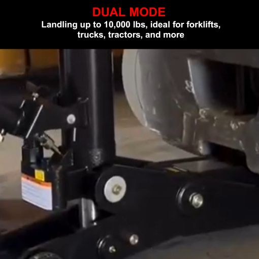 Dual Position Forklift Hydraulic Floor Jack