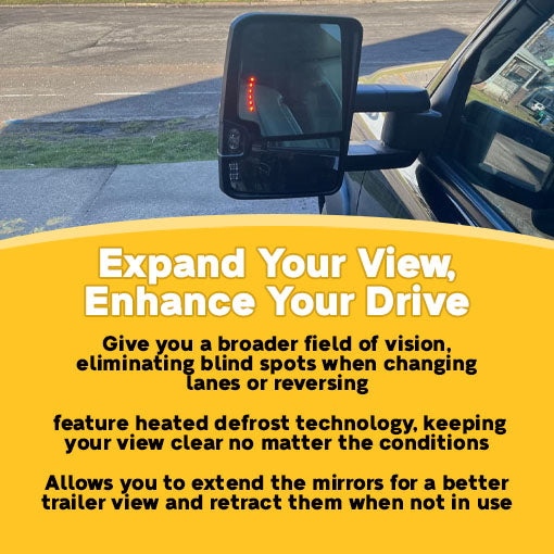 Extendable Towing Mirrors
