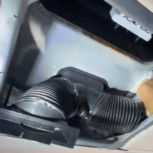 RV Air Conditioner Airflow Duct Diverter