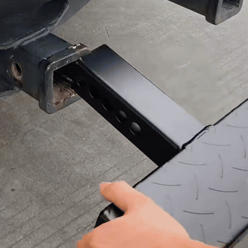 2-Inch Receiver Hitch Bump Guard and Hitch Step