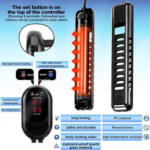 Submersible Aquarium Heater