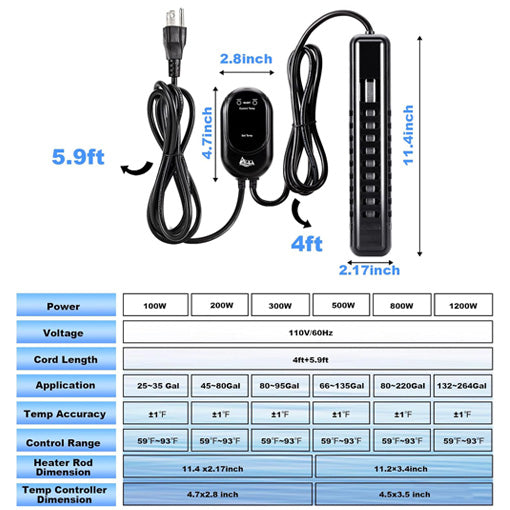 Submersible Aquarium Heater