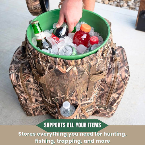 Insulated Venture Hunting Bucket Backpack