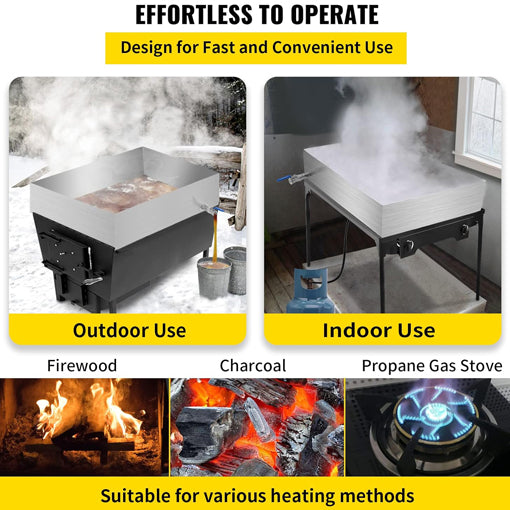 Maple Syrup Evaporator Pan