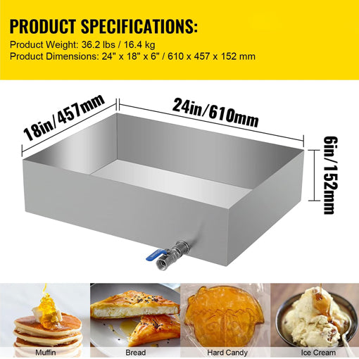 Maple Syrup Evaporator Pan