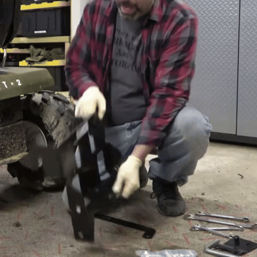 Rear-Mount Sleeve Hitch Attachment for Garden Tractors
