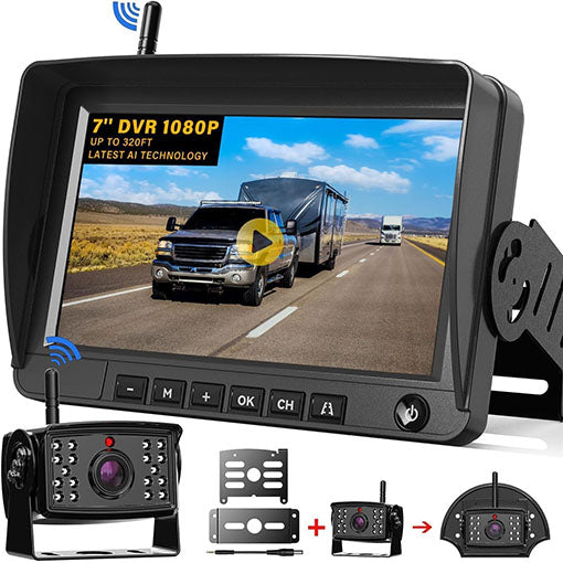 RV Wireless Backup Camera Plug and Play