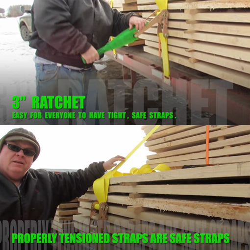 Ratchet Strap Tightening Handle