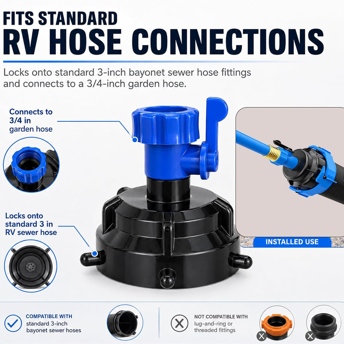 RV Easy Dump & Cleanup Bundle