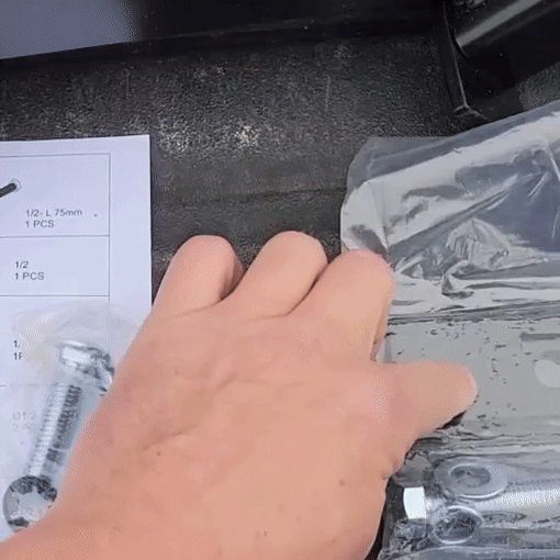 Stake Pocket Spare Tire Carrier