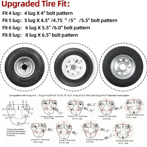 Stake Pocket Spare Tire Carrier