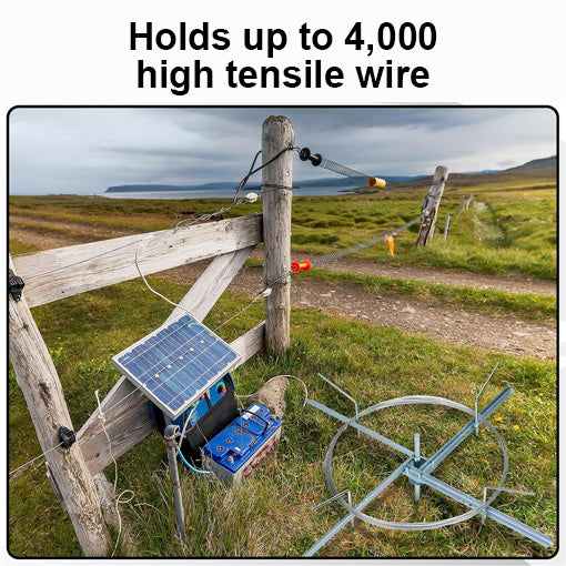 Spinning Jenny Fence Wire De-Reeler