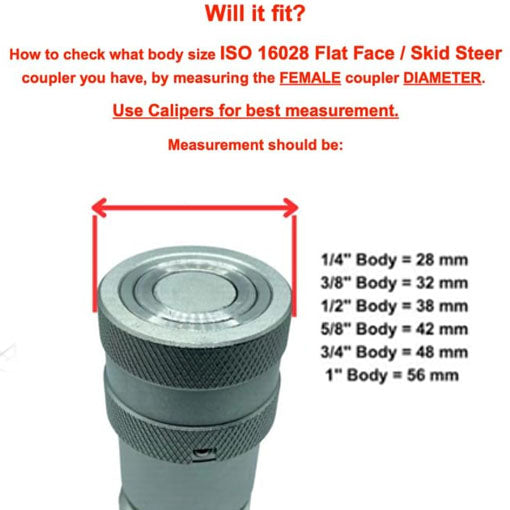 Hydraulic Quick Coupler Decompression Relief Release Tool