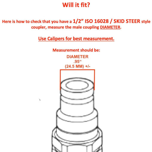 Hydraulic Quick Coupler Decompression Relief Release Tool