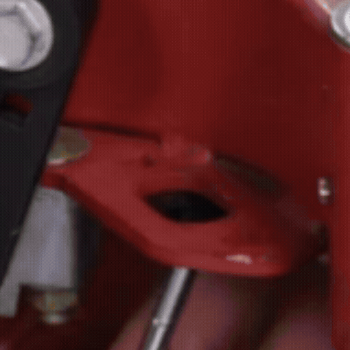 Zero Turn Mower Assist Handle with Bucket Holder