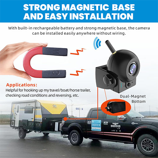 WiFi Magnetic Wireless Backup Camera