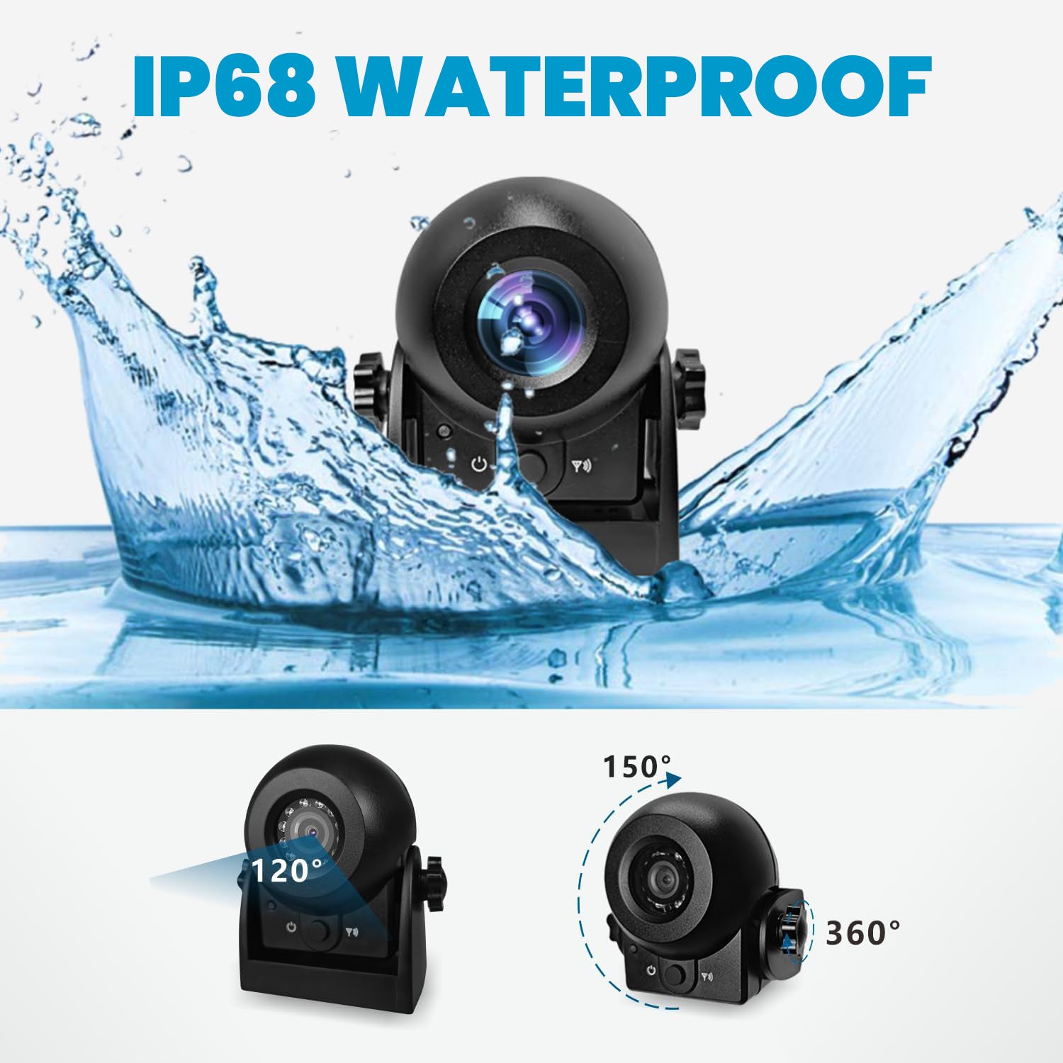 WiFi Magnetic Wireless Backup Camera