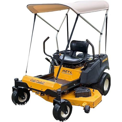 Zero-Turn Lawn Mower Shade Canopy