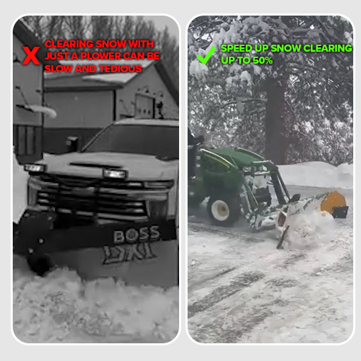 Heavy Duty Snow Plow Pro-Wing Blade Extenders