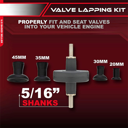 Valve Lapping Attachment Tool for Drill
