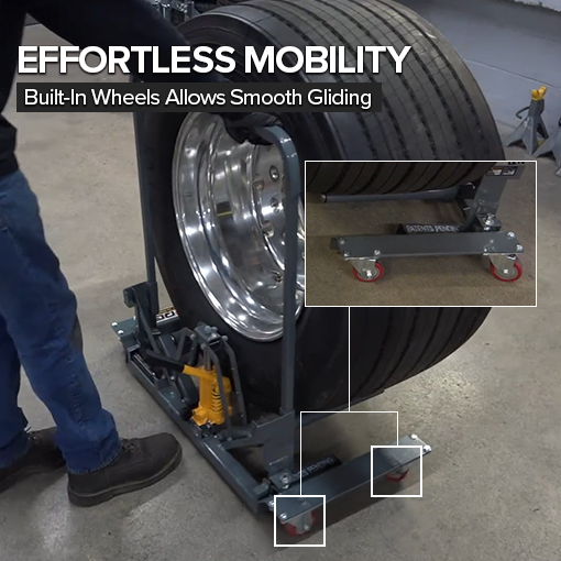 Large Heavy Truck Tire Dolly
