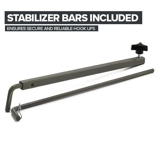 CAT 1 Quick Hitch System with Stabilizer Bar