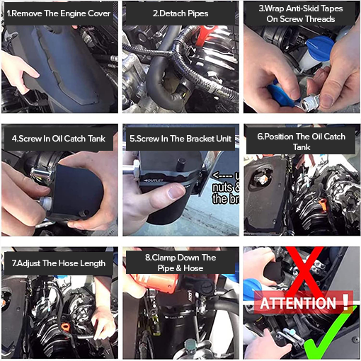 Oil Separator Catch Can