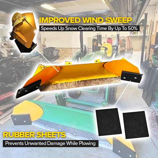 Heavy Duty Snow Plow Pro-Wing Blade Extenders