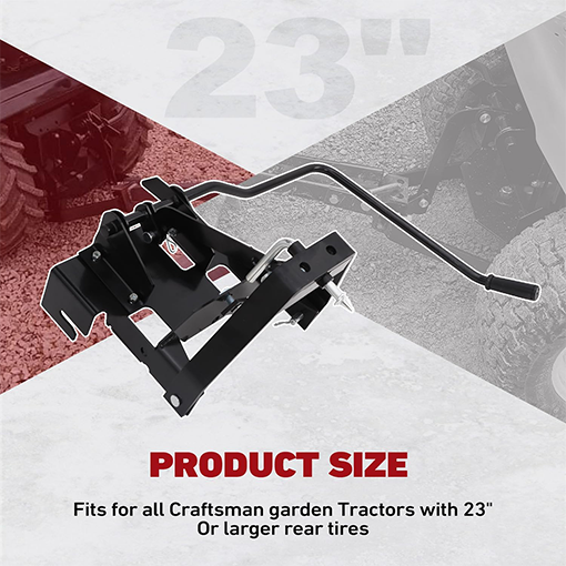 Tractor Rear Sleeve Hitch Attachment