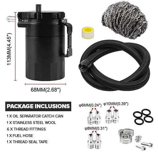 Oil Separator Catch Can