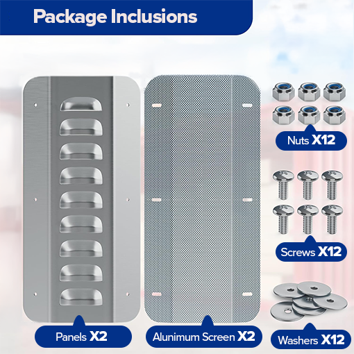Shipping Container Vent Kit