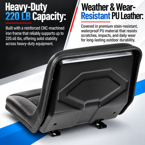 Universal Forklift Tractor Lawn Mower Seat Cushion Replacement
