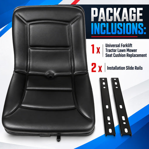 Universal Forklift Tractor Lawn Mower Seat Cushion Replacement