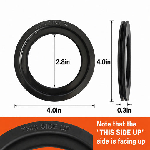 RV Toilet Seal Flush Ball Seal Gasket Replacement