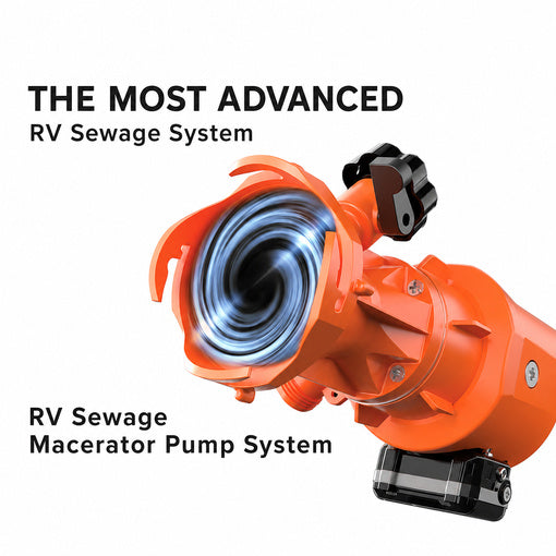 18V Cordless RV Macerator Pump