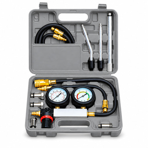 10PCS Engine Cylinder Leak Down Tester Kit