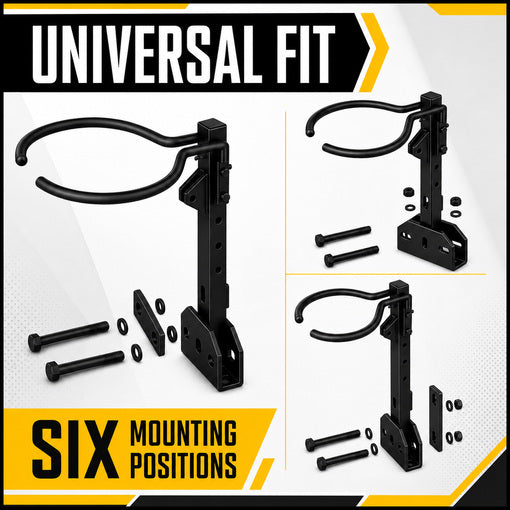 6-Way Clamp-On Universal Tractor Mower 5-Gallon Bucket Holder