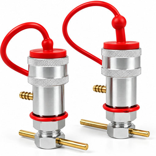 2-Pack 1/2 in Hydraulic Quick Coupling Pressure Relief Tool